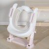 Beemoo CARE Assist Toilettensitz mit Leiter, Pink