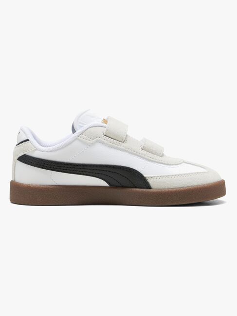 Puma Club II Era V PS Sneaker, White/Black