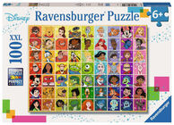 Ravensburger Puzzles Disney Multi Character 100 Teile