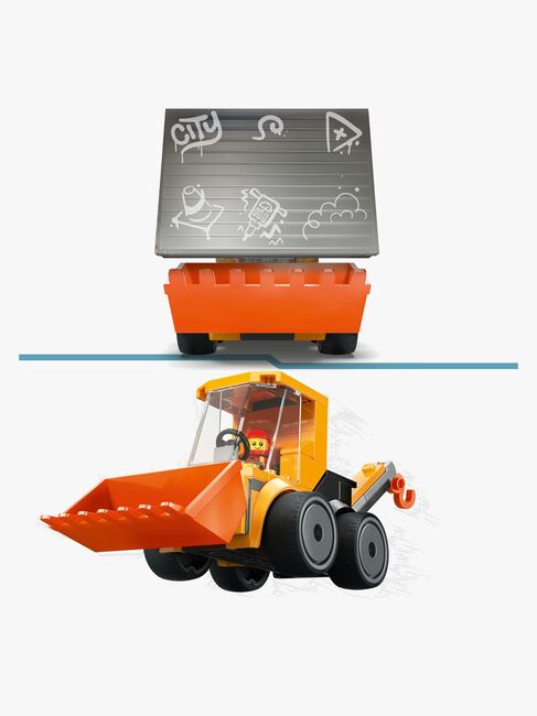 LEGO City 60483 Coole Flitzer – Radlader