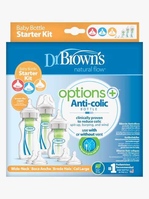 Dr. Brown's Options+ Weithals Starterset