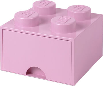LEGO Aufbewahrungsbox mit Schublade 4, Rosa