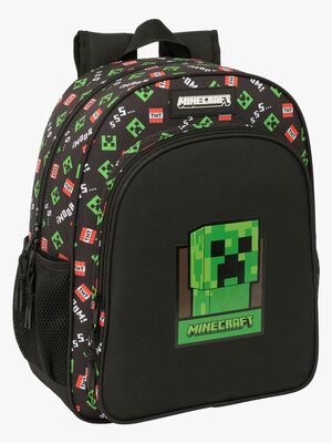 Minecraft Junior Rucksack 15L, Schwarz