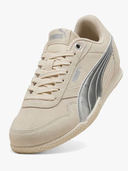 Puma Bella Donna SD Metallic Jr Sneaker, Alpine Snow