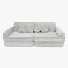 MeowBaby Churros Play Sofa, Cotton Candy White
