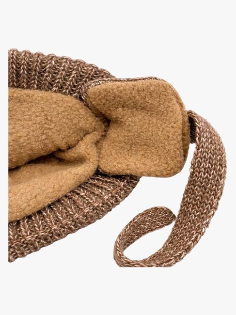BabyMocs Mütze mit Ohrenklappen, Karamell
