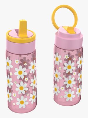 LunchBuddies Daisy Trinkflasche 600 ml, Pink