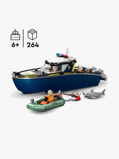 LEGO City 60456 Verfolgungsjagd im Polizeiboot