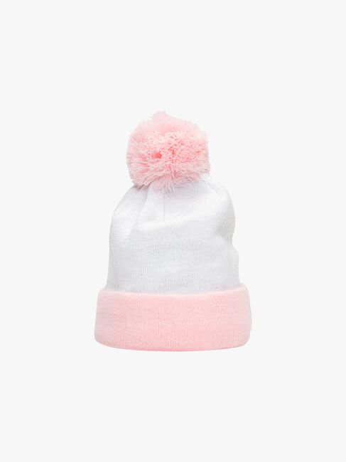 New Era Kids Ne Contrast Bobble 930, White Pink