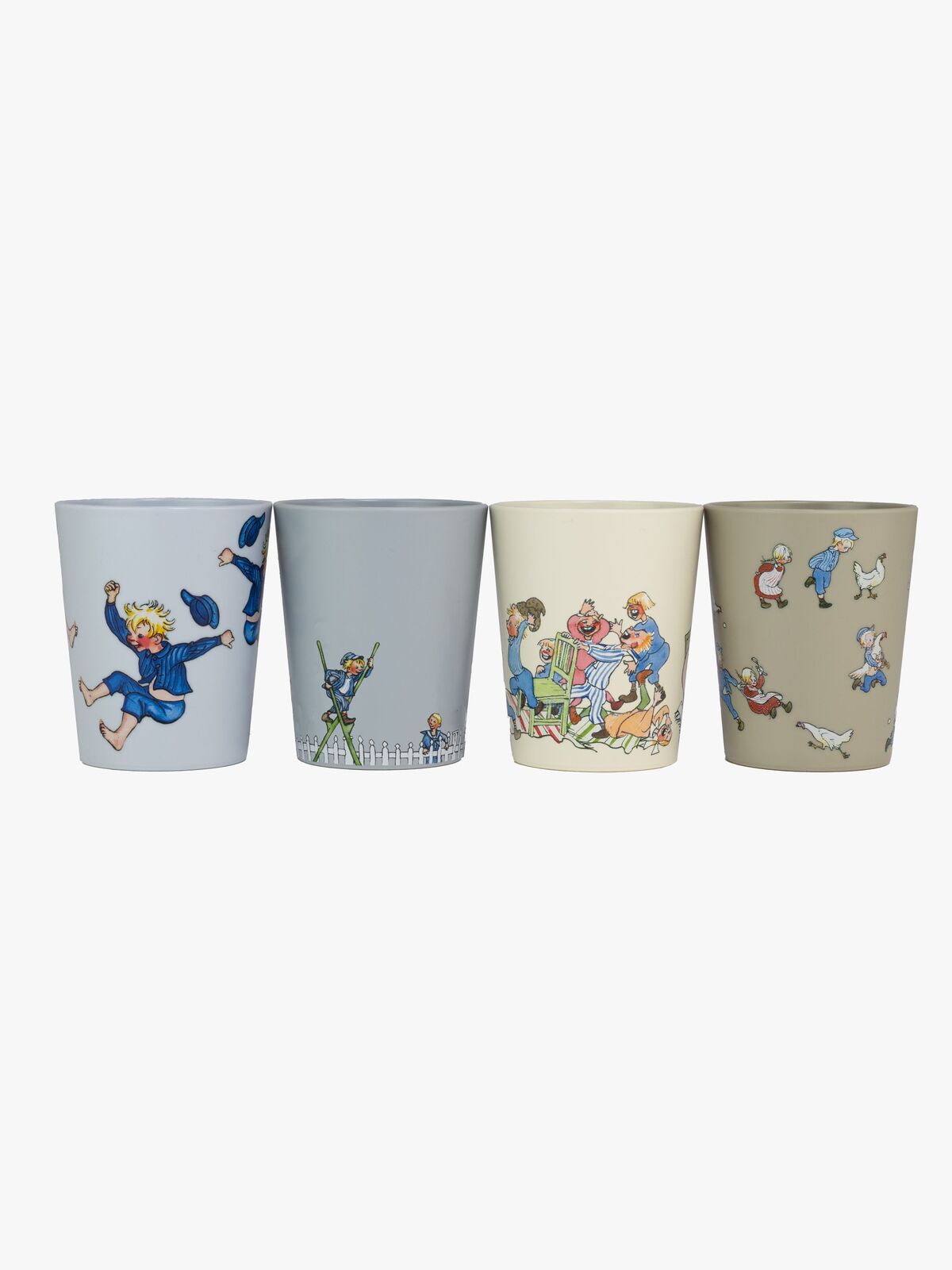 Michel aus Lönneberga Sammelbecher 4er-Pack