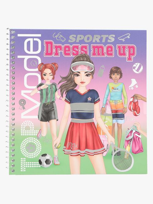 TOPModel Dress Me Up Stickerbuch Sport