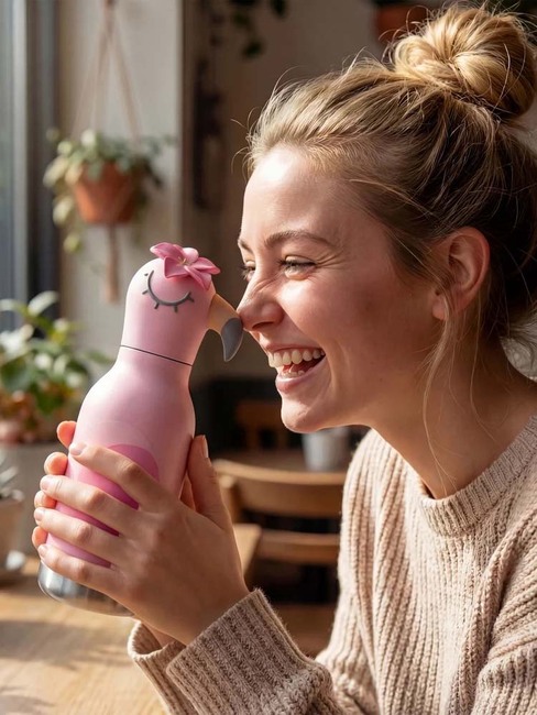 Asobu Bestie Trinkflasche Flamingo, Rosa SBV44-Flamingo-4840_4a.jpg