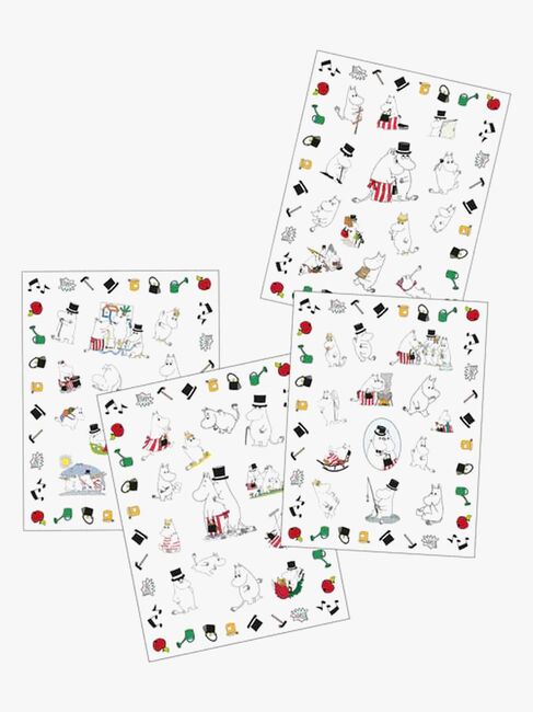 Barbo Toys Mumin & Familie Aufkleber 180 Teile