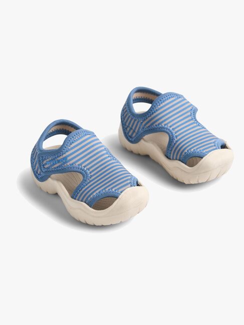 Wheat Bani Sandalen, Blue/Swim Stripe
