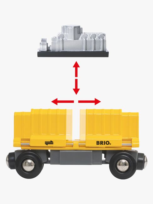BRIO 33982 Güterzug mit drei Waggons