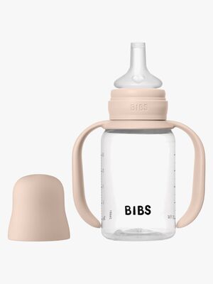 BIBS Fläschchen mit Ausguss Silicone 150 ml, Blush
