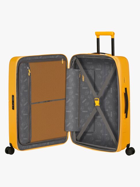 American Tourister Dashpop Koffer 76-84L, Golden Yellow