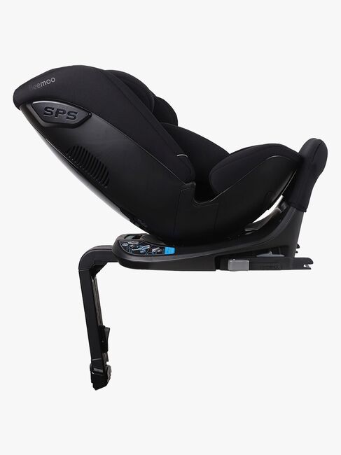 Beemoo Rotate i-Size Kindersitz, Black Mesh