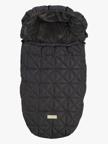 Oh, Poppy! Lily Quilted Fußsack, Anthracite Gray