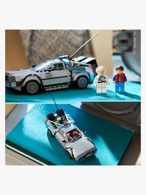 LEGO Speed Champions 77256 Zeiaschine aus Zurück in die Zukunft