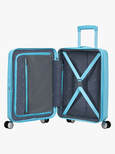 American Tourister Soundbox Spinner Koffer 35,5-41L, Blueberry Fizz