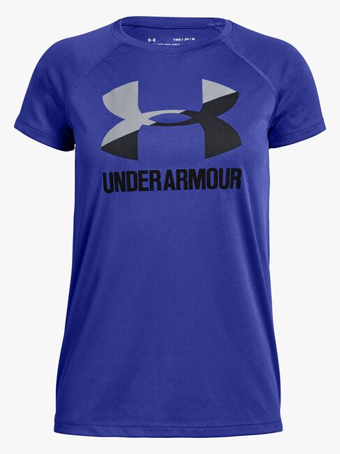 Under armour Big Logo Tee Solid SS Trainingsshirt, Purple