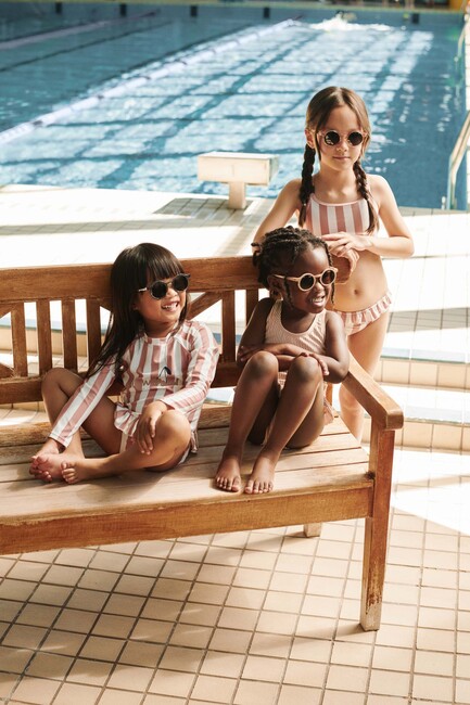 LIEWOOD Belle Bikini, Coral Blush/Creme de la Creme Stripe