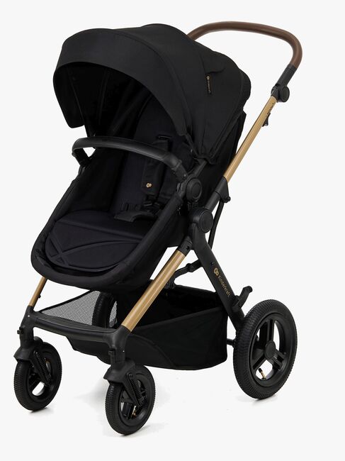 Kinderkraft MOOV 2 Air 3-in-1 Kombikinderwagen, Pure Black