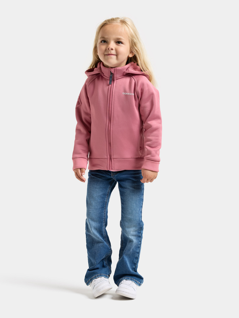 Didriksons Siljan Zipper-Jacke, Heather Pink