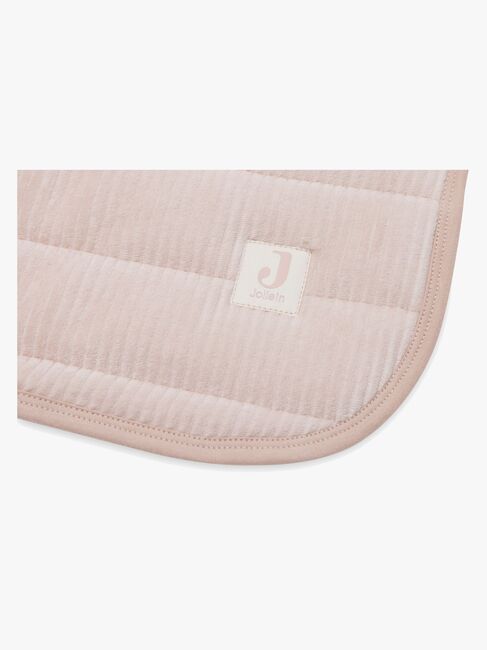 Jollein Decke 75x100 cm Velvet Rib, Wild Rose