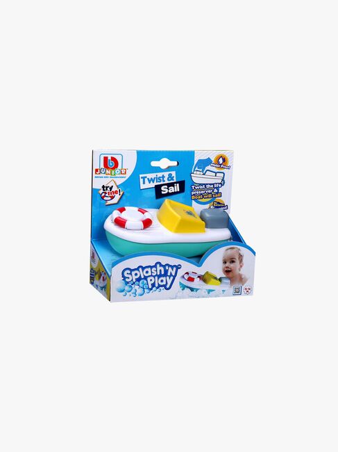 BB Junior Splash N Play Badespielzeug Twist & Sail Segelboot