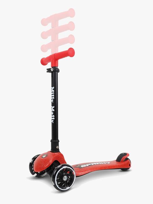 Milly Mally Sparky Tretroller, Rot