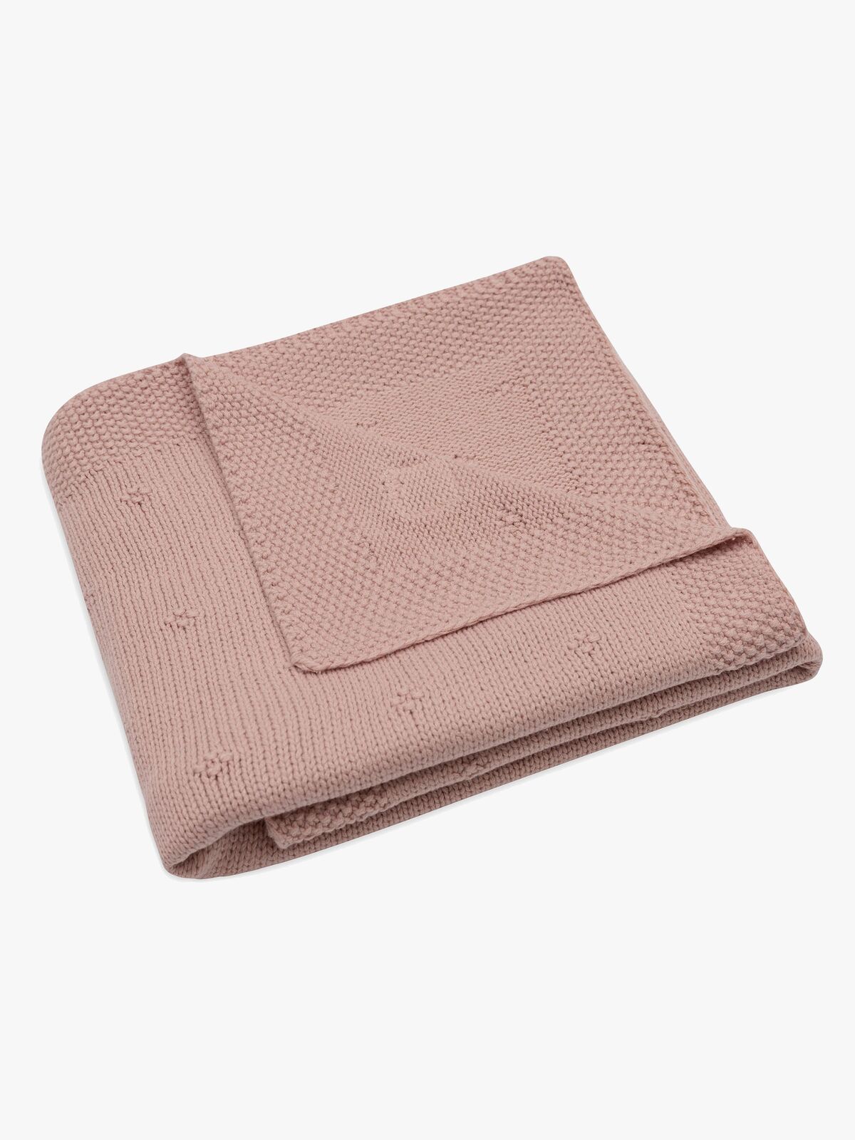 Jollein Strick-Decke Cozy, Wild Rose