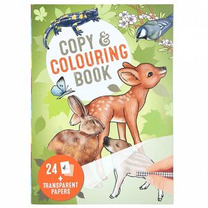 Motto Copy & Color Wild Animals Malbuch