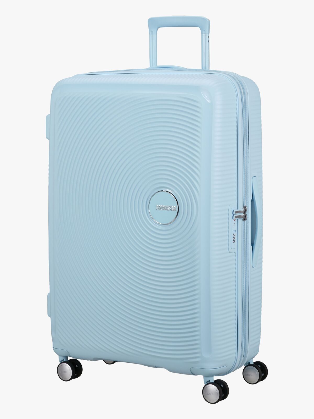 American Tourister Soundbox Spinner Reisekoffer 97L, Pastel Blue