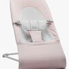 BabyBjörn Balance Soft Babywippe Gewebt Jersey-Stoff, Hellrosa/Grau