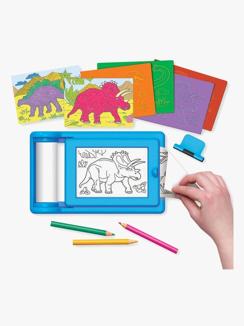 4M KidzMaker Rub Art Dinosaurier