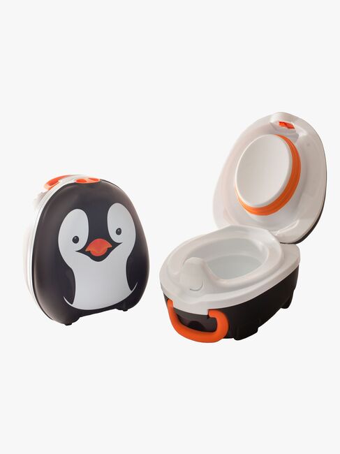 My Carry Potty Penguin Tragbares Töpfchen, Schwarz/Weiß