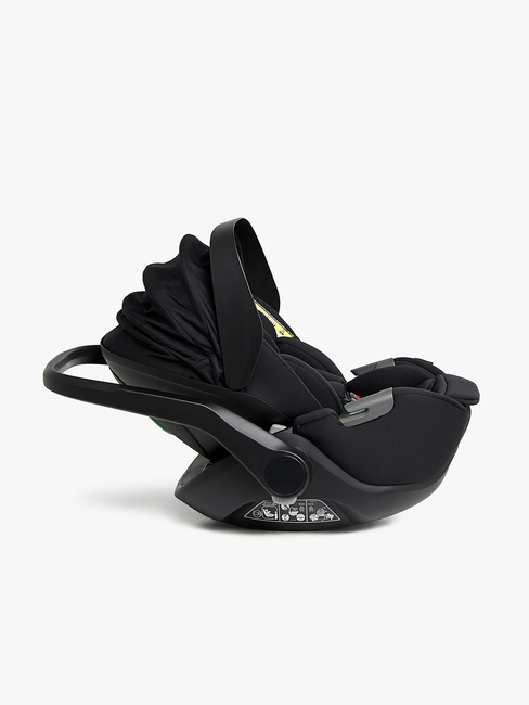 Beemoo Revolve i-Size Babyschale, Black Stone