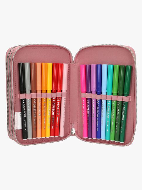 Miss Melody Dreifach-Federmäppchen Dusty Rose