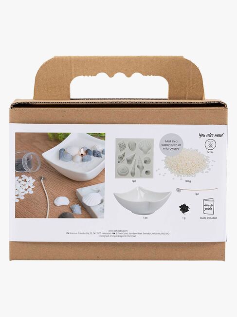 Creativ Company DIY-Set Kerzengießen Muschelschale Mini