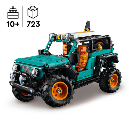 LEGO Technic 42227 Jeep Wrangler Rubicon Geländewagen