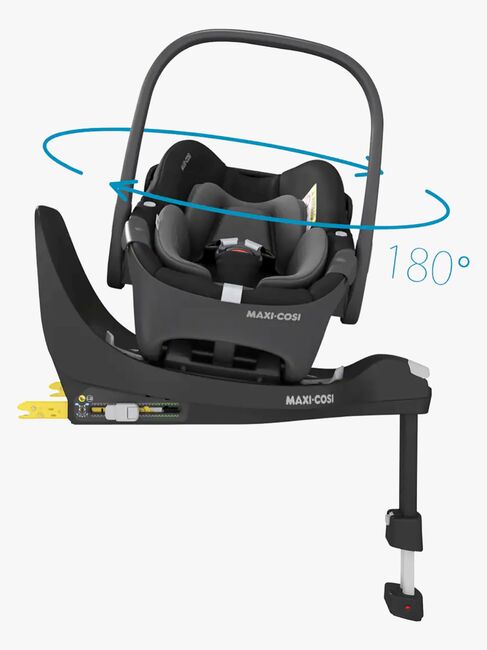 Maxi-Cosi Pebble 360 Babyschale, Essential Black