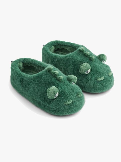 LIEWOOD Aviaja Crocodile Hausschuhe, Garden green