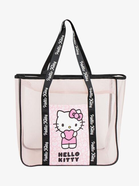 Hello Kitty Premium Strandtasche, Rosa