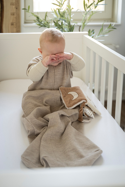Baby's Only Schlafsack Merinowolle 60cm, Fine Sand