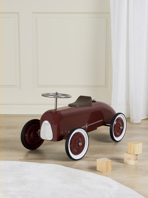 Alice & Fox Retro Rutschauto, Deep Maroon