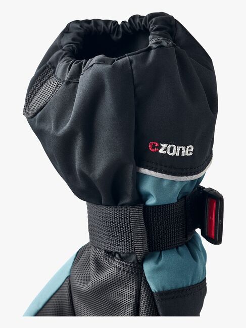 Hestra Kids Czone Fäustlinge, Black/Petrol