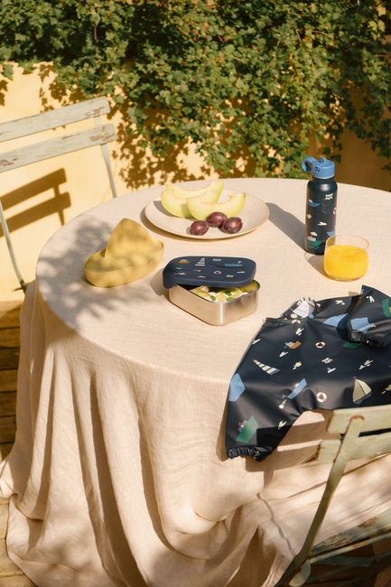 LIEWOOD Merle Cape Lätzchen mit Print, Sailing/Classic navy