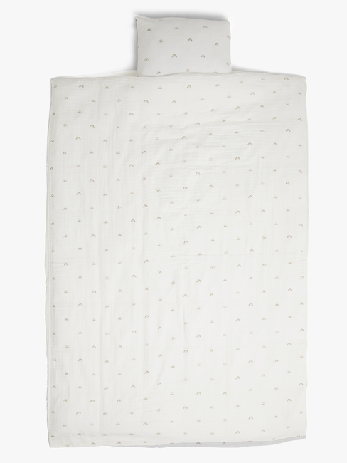 Alice & Fox AVIVA Bettwäsche Kinderbett 150x210, Weiß